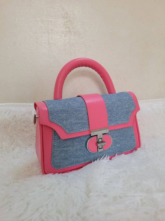 Sac Denim Rose Pop